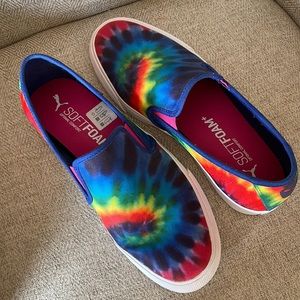 Puma tie dye Bari slip on